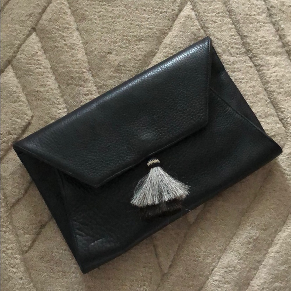 Oliveve Envelope Clutch with Tassel